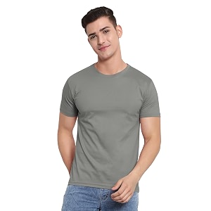 BEYOUNG Cotton Regular Fit Plain T-Shirt for
