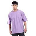 Beyoung Looper Solid Oversized Tshirt for Men