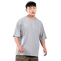 Beyoung Looper Solid Oversized Tshirt for Men