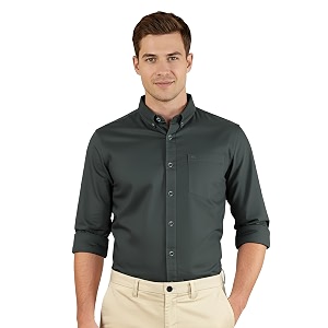 Beyoung Oxford Cotton Shirt for Men