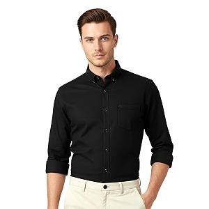 Beyoung Oxford Cotton Shirt for Men