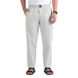 Beyoung Pure Cotton Solid Elastic with Drawstring