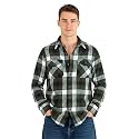 Beyoung Recycled Checked Flannel Shirt for Men