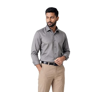 BEYOURS Mens Full Sleeve Shirt Regular Fit