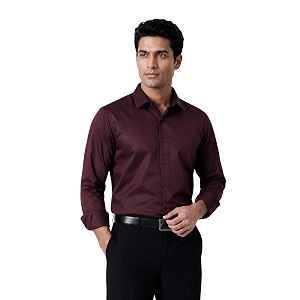 BEYOURS Mens Full Sleeve Shirt Regular Fit