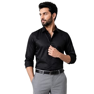 BEYOURS Mens Full Sleeve Shirt Regular Fit