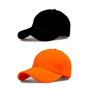 single and combo plain soft cotton adjustable unisex cap quick drying sun hat protection for summers outdoor activites sports baseball hat for men and women freesize