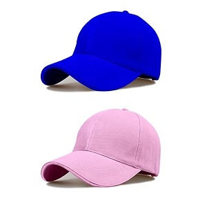 single and combo plain soft cotton adjustable unisex cap quick drying sun hat protection for summers outdoor activites sports baseball hat for men and women freesize