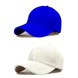single and combo plain soft cotton adjustable unisex cap quick drying sun hat protection for summers outdoor activites sports baseball hat for men and women freesize