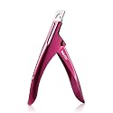 BEZOX Sharp Blade Acrylic Nail Clipper, Professional and High Precision Nail Tip Cutters, False Nail Cutter for Nail Tips