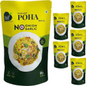 Bff Instant Poha No Onion, No Garlic, 540g (90g x 6) - Ready-to-Eat Breakfast Mix (540 g)