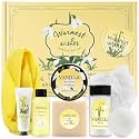 BFFLOVE Spa Gift Box for Women 9pcs Vanilla Bath Set for Her Birthday, Christmas Gifts for Mom, Wife, Girlfriend