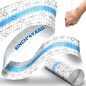 BFONS Tattoo Aftercare Waterproof Bandages Roll 6 Inch x 4 Yard, Transparent Tattoo Cover Up Tape Second Skin Film Wrap Tattoo Supplies for Healing Protective Clear Sterile and Safe Bandages