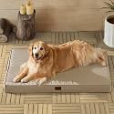 BFPETHOME Outdoor Waterproof Dog Bed for Large Dogs, Washable Cover, 30"