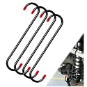 BFXM 4PCS Brake Caliper Hanger Caliper Hangers Hooks with Rubber Tips