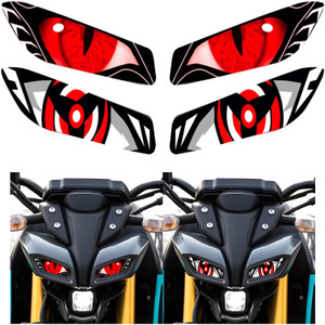 bg company sticker  decal for bike red