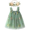 BGFKS Layered Tulle Tutu Dress for Toddler Girls,Baby Girl Rainbow Tutu Princess Skirt Set with Flower Headband.