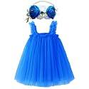 BGFKS Layered Tulle Tutu Dress for Toddler Girls,Baby Girl Rainbow Tutu Princess Skirt Set with Flower Headband.