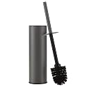 BGL Gunmetal Grey Toilet Brush and Holder,Stainless Steel Toilet Brushes for Bathroom with Holder