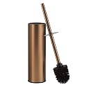 BGL Rose Gold Toilet Brush and Holder,Stainless Steel Toilet Brushes for Bathroom with Holder