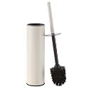 BGL White Toilet Brush and Holder,Stainless Steel Toilet Brushes for Bathroom with Holder