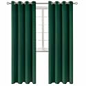 BGment Emerald Green Blackout Curtains for Living Room 95 Inch - 2 Panels