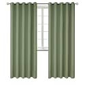 BGment Grass Green Blackout Curtains for Living Room 84 Inch - 2 Panels