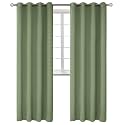 BGment Grass Green Blackout Curtains for Living Room 95 Inch - 2 Panels