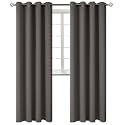 BGment Grey Blackout Curtains for Living Room 95 Inch Long - 2 Panels