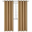 BGment Khaki Room Darkening Curtains 95 Inch for Living Room - 2 Panels