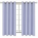BGment Lavander Room Darkening Curtains 63 Inch for Bedroom - 2 Panels