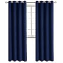 BGment Navy Blue Blackout Curtains for Living Room 95 Inch Long - 2 Panels