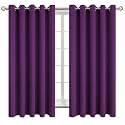 BGment Purple Blackout Curtains for Bedroom 63 Inch Long - 2 Panels