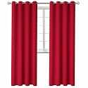 BGment Red Blackout Curtains for Living Room 95 Inch Long - 2 Panels