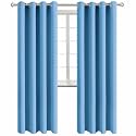 BGment Room Darkening Curtains 84 Inches Long - Grommet Thermal Insulated Drapes Window Treatment Curtains for Bedroom, 2 Panels, 52 x 84 Inch, Sky Blue