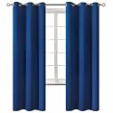 BGment Royal Blue Blackout Curtains for Bedroom 72 Inch Long - 2 Panels