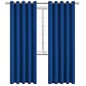 BGment Royal Blue Blackout Curtains for Living Room 84 Inch Long - 2 Panels