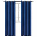 BGment Royal Blue Blackout Curtains for Living Room 95 Inch Long - 2 Panels