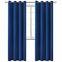 BGment Royal Blue Blackout Curtains for Living Room 84 Inch Long - 2 Panels