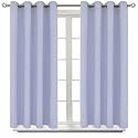 BGment Short Curtains for Small Window 45 Inch Long - Lavander 2 Panels