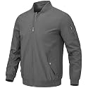 BGOWATU Men's Bomber Jacket Lightweight Windbreaker Jacket for Men Casual Fall Coat