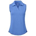 BGOWATU Women's Sleeveless Golf Polo Shirts Collared V Neck Tennis Tank Tops UPF 50+ Quick Dry Lightweight