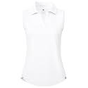 BGOWATU Women's Sleeveless Golf Polo Shirts Collared V Neck Tennis Tank Tops UPF 50+ Quick Dry Lightweight