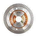 BGTEC Diamond Tile Blade, 4.5 inch Cutting disc Concrete Porcelain Saw Blade for Cutting Porcelain Tile Ceramic Granite Marble Hard Material, Super Thin Turbo Rim Blade with 7/8" Arbor