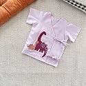 Organic Cotton Jhabla Set for Infants and
