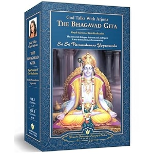 the bhagavad gita god talks with arjuna 2 vol set the bhagavad gita set of 2 vol