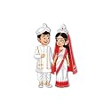 Bhai Please Bengali Wedding Couple Theme Wooden