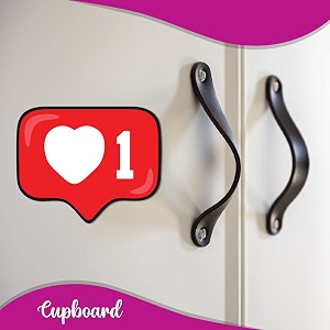 Bhai Please Insta Love Couple Theme Wooden