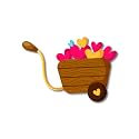 Bhai Please Love Basket Theme Wooden Fridge