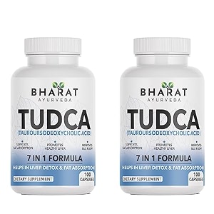 bharat ayurveda tudca supplement  liver detox supplement  advanced liver care amp formula blend of pure tudca